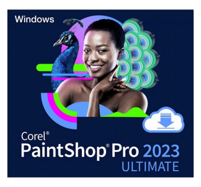 Corel ПЗ для мультимедіа Corel PaintShop Pro 2023 Ultimate EN/FR/NL/IT/ES Windows (ESDPSP2023ULML)