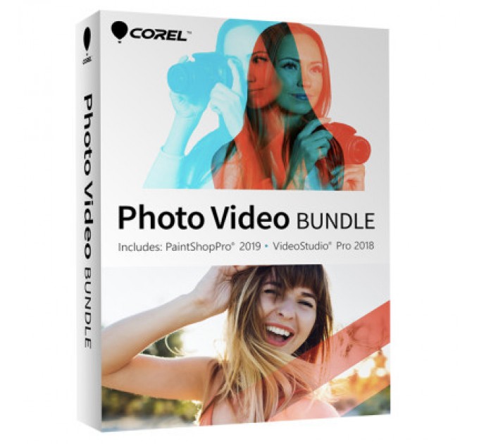 Corel ПЗ для мультимедіа Corel Photo Video Suite 2023 EN/FR/DE/IT/NL Windows (ESDPVS2023ML)