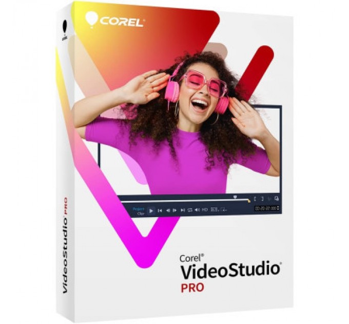 Corel ПЗ для мультимедіа Corel VideoStudio Pro 2023 EN/FR/IT/DE/NL Windows (ESDVS2023PRML)