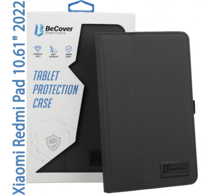 BeCover Чохол до планшета BeCover Slimbook Xiaomi Redmi Pad 10.61" 2022 Black (708341)
