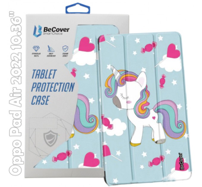 BeCover Чохол до планшета BeCover Smart Case Oppo Pad Air 2022 10.36" Unicorn (709528)