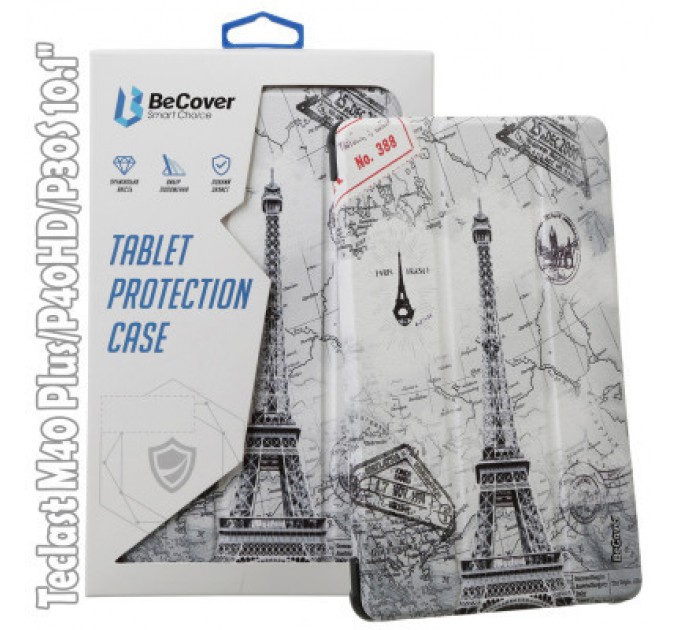 BeCover Чохол до планшета BeCover Smart Case Teclast M40 Plus/P40HD/P30S 10.1" Paris (709546)