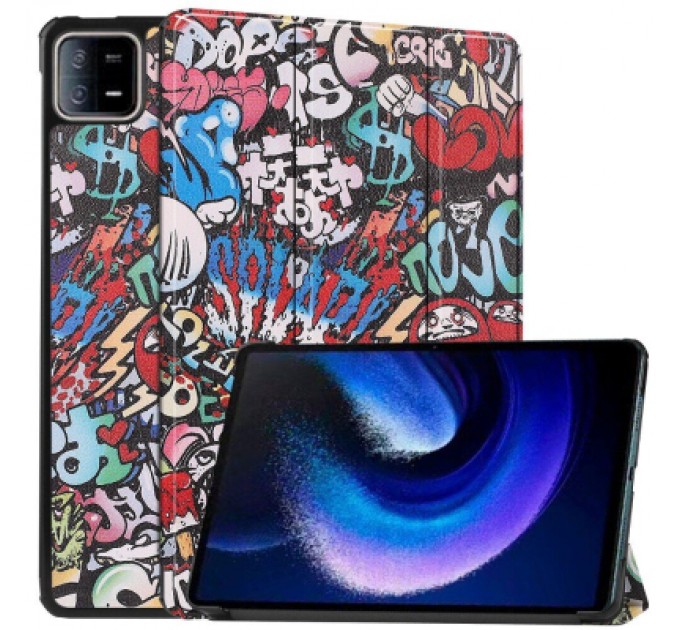 BeCover Чохол до планшета BeCover Smart Case Xiaomi Mi Pad 6 / 6 Pro 11" Graffiti (709496)
