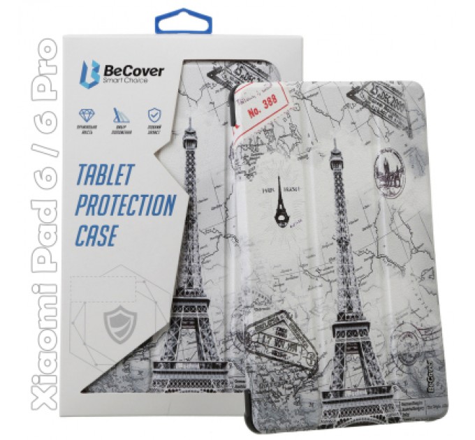 BeCover Чохол до планшета BeCover Smart Case Xiaomi Mi Pad 6 / 6 Pro 11" Paris (709500)