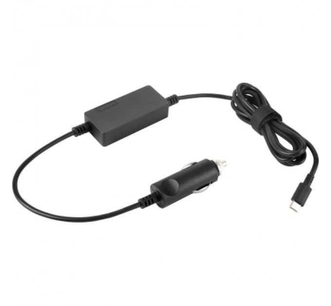 Lenovo Блок живлення до ноутбуку Lenovo 65W USB-C DC Travel Adapter input 12 V (40AK0065WW)