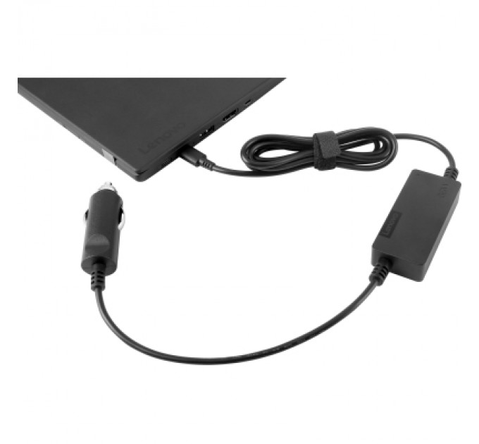 Lenovo Блок живлення до ноутбуку Lenovo 65W USB-C DC Travel Adapter input 12 V (40AK0065WW)