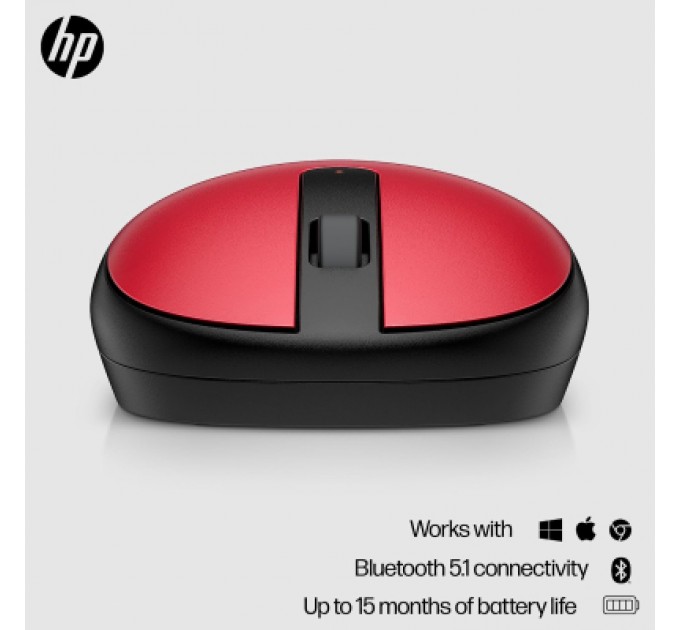 HP Мишка HP 240 Bluetooth Red (43N05AA)