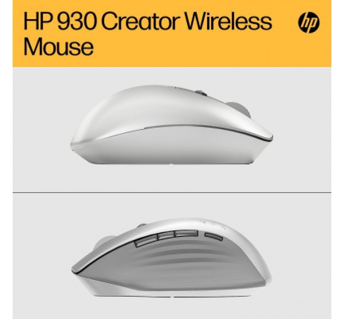 HP Мишка HP Creator 930 Wireless Silver (1D0K9AA)