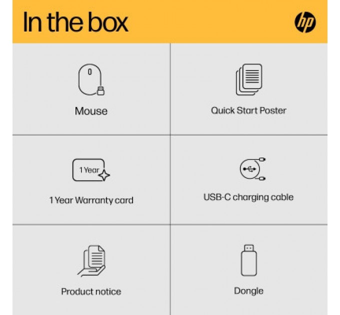 HP Мишка HP Creator 930 Wireless Silver (1D0K9AA)