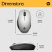 HP Мишка HP Dual Mode Bluetooth/Wireless Silver (6CR72AA)