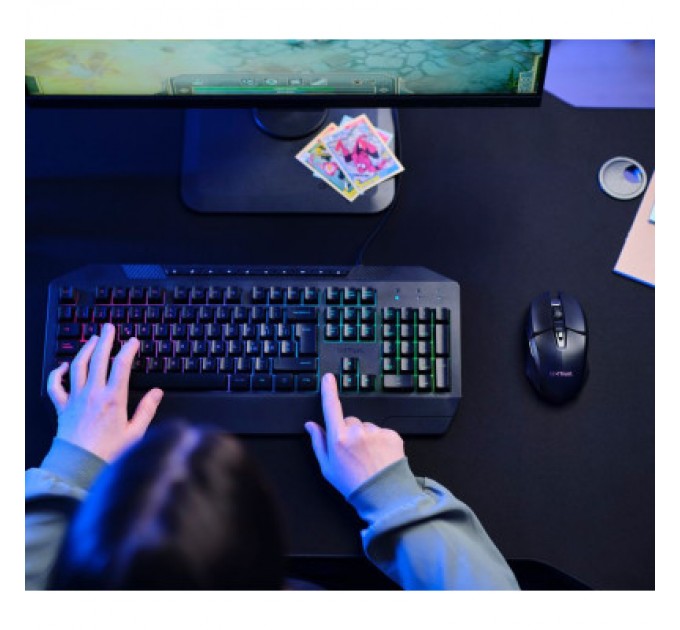 Trust Мишка Trust GXT 110 Felox RGB Wireless Black (25037)