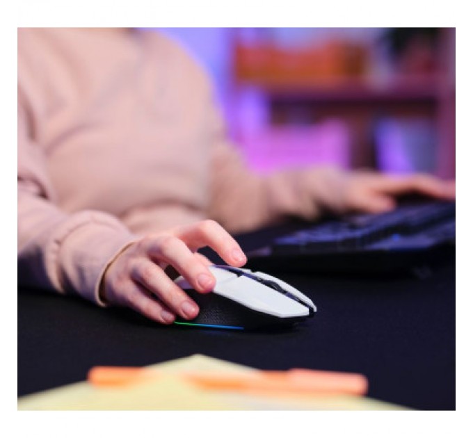 Trust Мишка Trust GXT 110 Felox RGB Wireless White (25069)