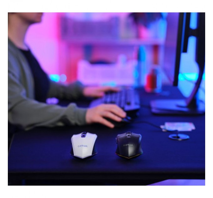 Trust Мишка Trust GXT 110 Felox RGB Wireless White (25069)