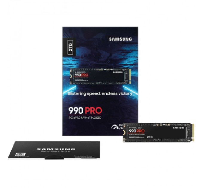 Samsung Накопичувач SSD M.2 2280 2TB 990 PRO Samsung (MZ-V9P2T0BW)
