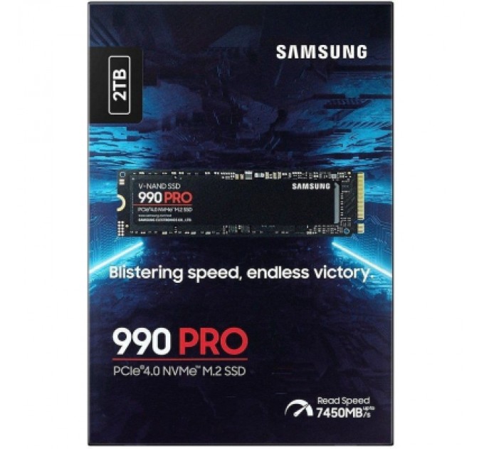 Samsung Накопичувач SSD M.2 2280 2TB 990 PRO Samsung (MZ-V9P2T0BW)