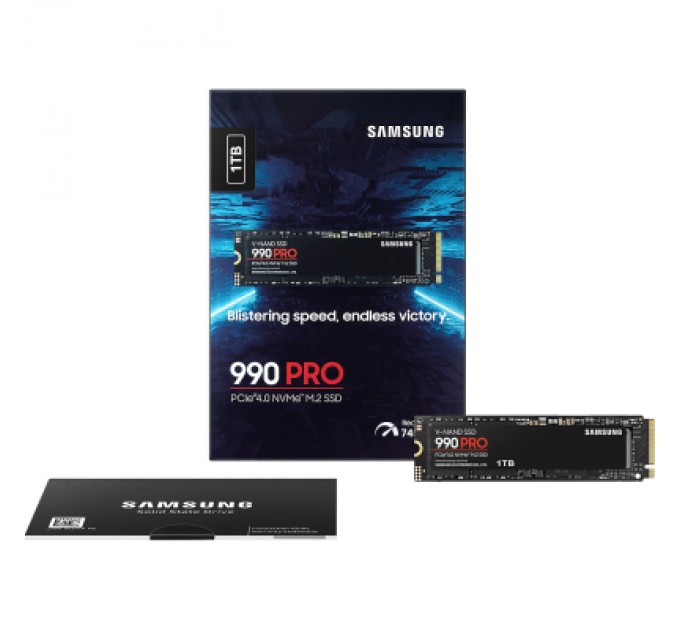 Samsung Накопичувач SSD M.2 2280 1TB 990 PRO Samsung (MZ-V9P1T0BW)