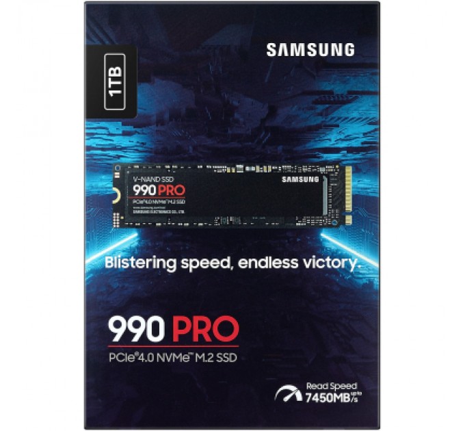 Samsung Накопичувач SSD M.2 2280 1TB 990 PRO Samsung (MZ-V9P1T0BW)