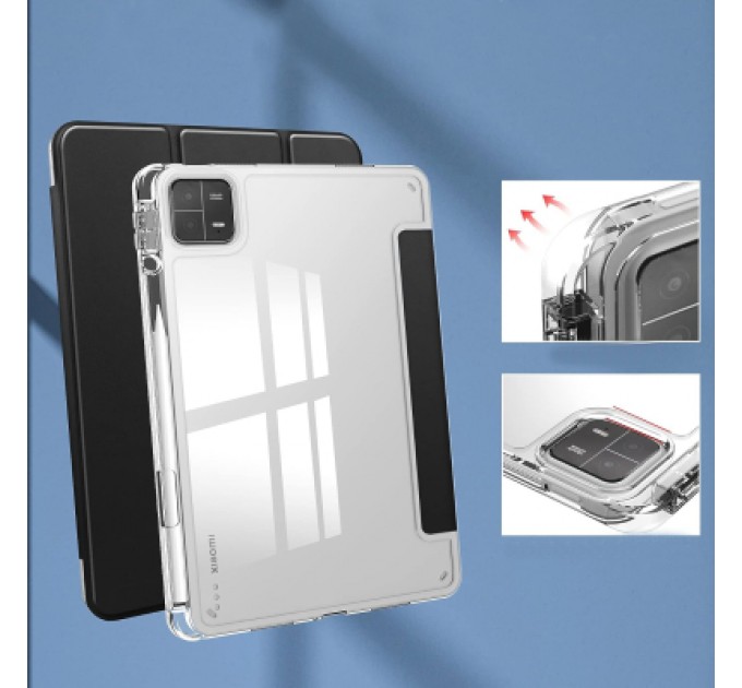 BeCover Чохол до планшета BeCover TPU Edge stylus mount Xiaomi Mi Pad 6 / 6 Pro 11" Black (709558)