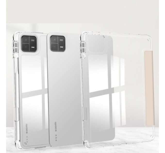 BeCover Чохол до планшета BeCover TPU Edge stylus mount Xiaomi Mi Pad 6 / 6 Pro 11" Rose Gold (709557)