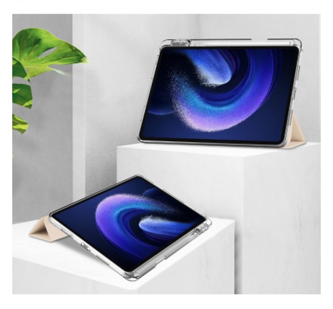BeCover Чохол до планшета BeCover TPU Edge stylus mount Xiaomi Mi Pad 6 / 6 Pro 11" Rose Gold (709557)
