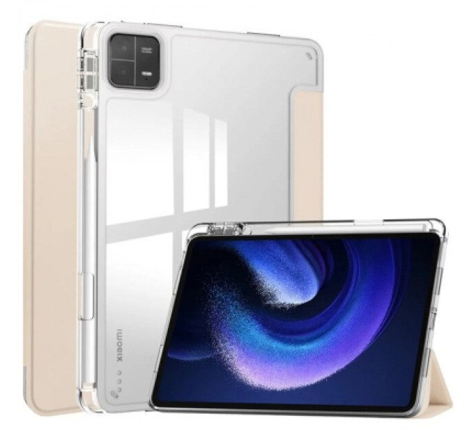 BeCover Чохол до планшета BeCover TPU Edge stylus mount Xiaomi Mi Pad 6 / 6 Pro 11" Rose Gold (709557)