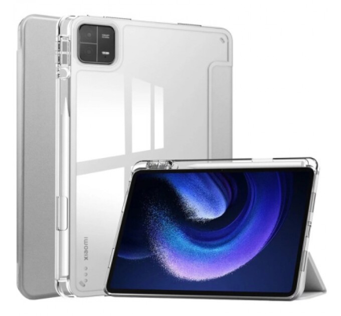 BeCover Чохол до планшета BeCover TPU Edge stylus mount Xiaomi Mi Pad 6 / 6 Pro 11" Sliver (709560)