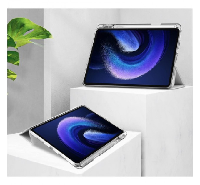 BeCover Чохол до планшета BeCover TPU Edge stylus mount Xiaomi Mi Pad 6 / 6 Pro 11" Sliver (709560)