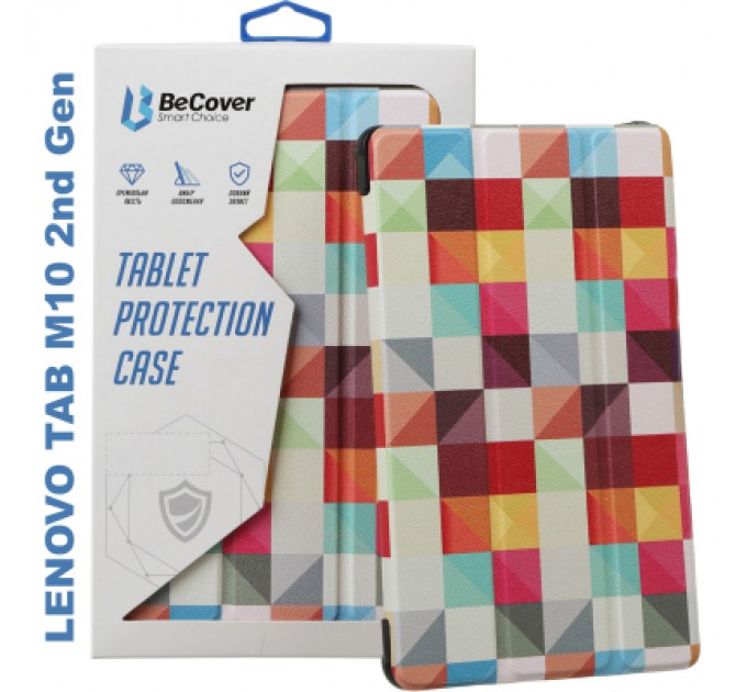 BeCover Чохол до планшета BeCover Smart Case Lenovo Tab M10 TB-X306F HD (2nd Gen) Square (706118)