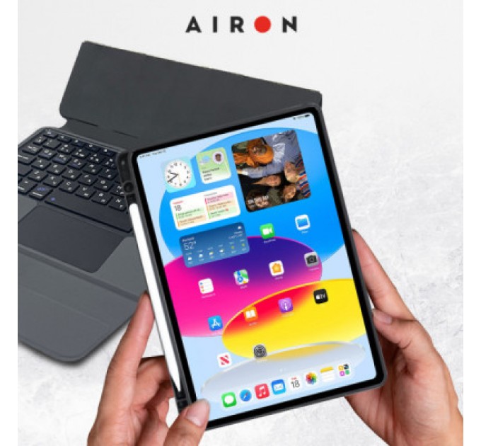 AirOn Чохол до планшета AirOn Premium iPad 10.9 10Gen 2022 10.9" with Keyboard (4822352781095)