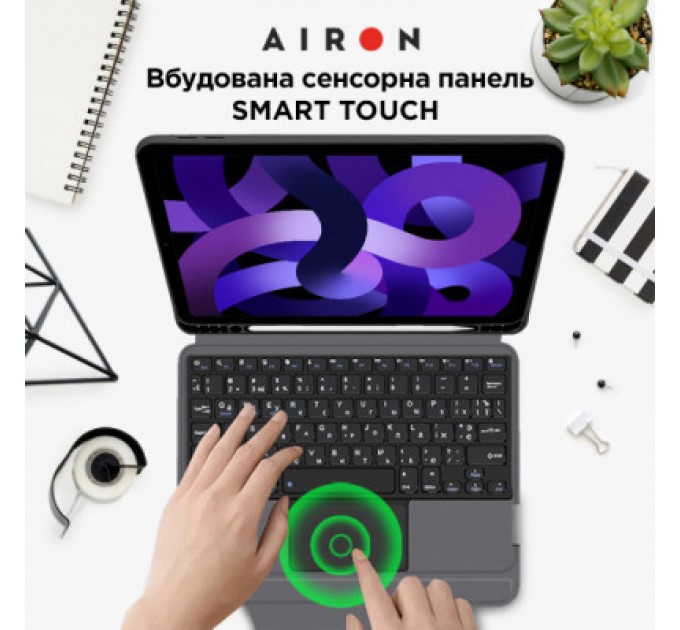 AirOn Чохол до планшета AirOn Premium iPad Air 4Gen/5Gen 10.9" with Keyboard (4822352781094)