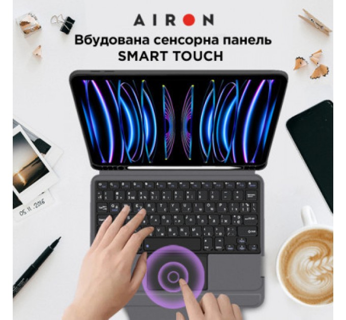 AirOn Чохол до планшета AirOn Premium iPad Pro 11 2018/2020/2021 with Keyboard (4822352781096)