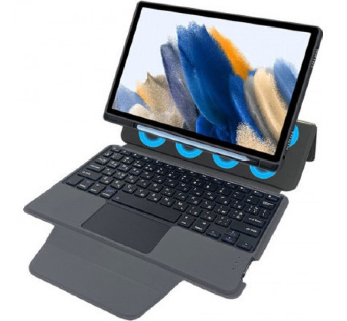 AirOn Чохол до планшета AirOn Premium Samsung Galaxy Tab A8 10.5 X200 (2022) with Keyboard (4822352781097)