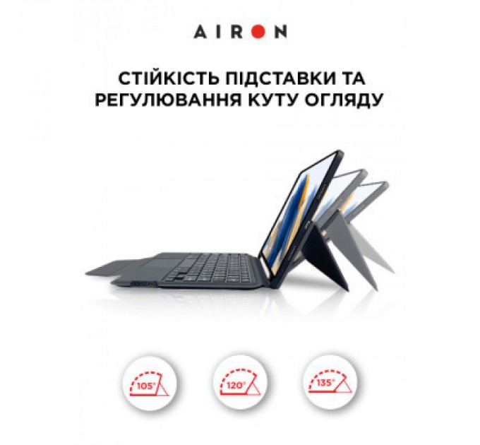 AirOn Чохол до планшета AirOn Premium Samsung Galaxy Tab A8 10.5 X200 (2022) with Keyboard (4822352781097)