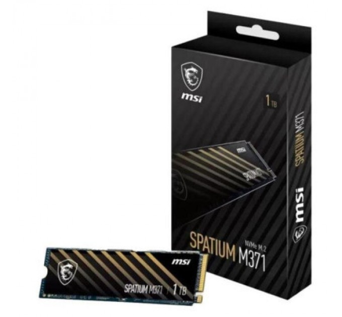 MSI Накопичувач SSD M.2 2280 1TB Spatium M371 MSI (S78-440L870-P83)