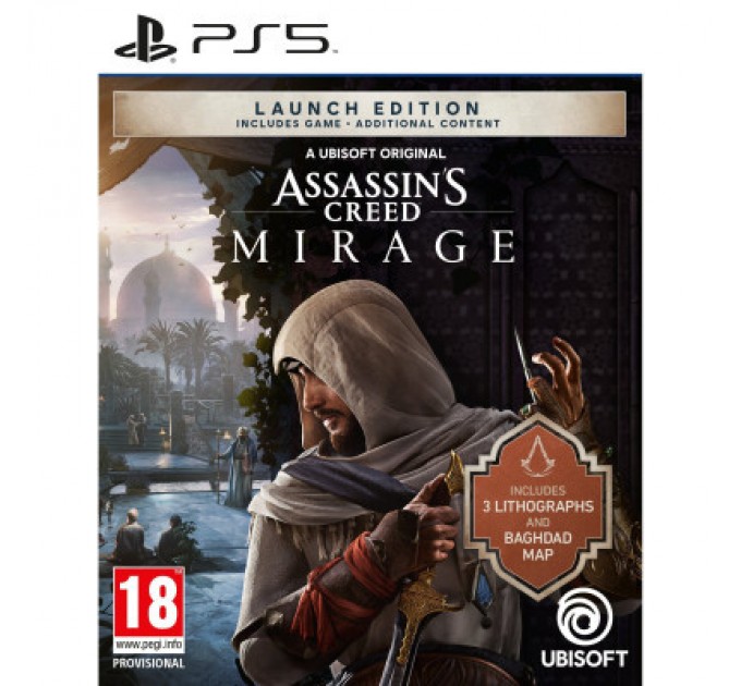 Sony Гра Sony Assassin's Creed Mirage Launch Edition, BD диск (3307216258186)