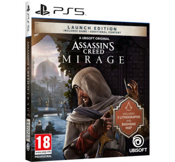 Sony Гра Sony Assassin's Creed Mirage Launch Edition, BD диск (3307216258186)