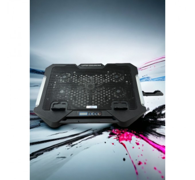 XoKo Підставка до ноутбука XoKo NST-051 RGB Black (XK-NST-051RGB-BK)