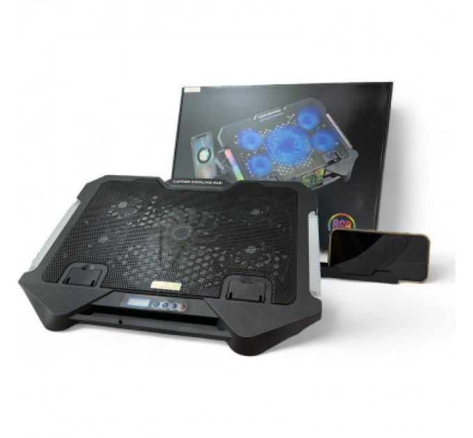 XoKo Підставка до ноутбука XoKo NST-051 RGB Black (XK-NST-051RGB-BK)