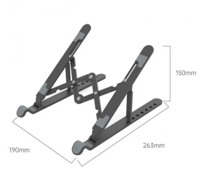 XoKo Підставка до ноутбука XoKo RM-C1000 Black (XK-RM-C1000-BK)