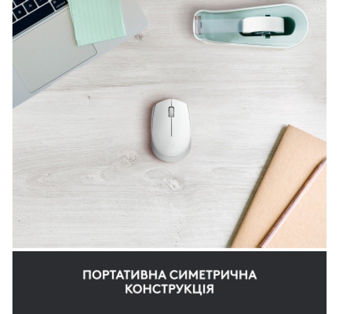 Logitech Мишка Logitech M171 White (910-006867)