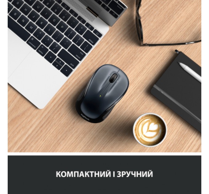 Logitech Мишка Logitech M325s Wireless Dark Silver (910-006812)
