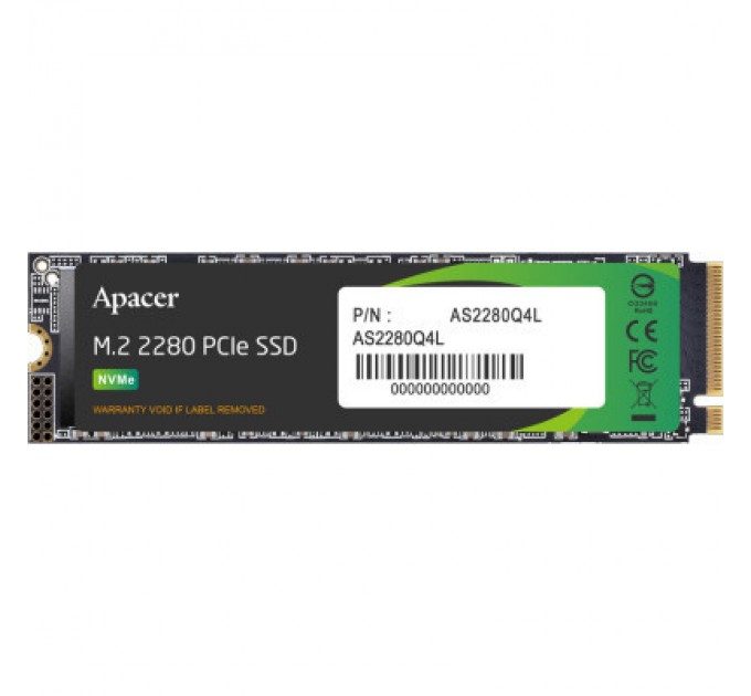 Apacer Накопичувач SSD M.2 2280 1TB Apacer (AP1TBAS2280Q4L-1)