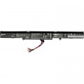 ASUS Акумулятор до ноутбука ASUS X450J A41-X550E, 37Wh (2500mAh), 4cell, 14.4V, Li-ion, black (A47765)