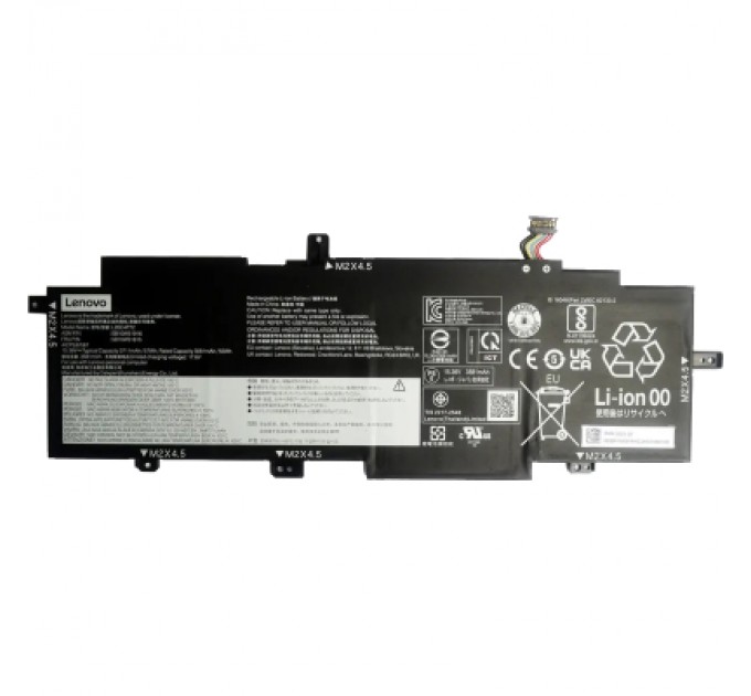 Lenovo Акумулятор до ноутбука Lenovo ThinkPad T14s Gen2 L20C4P72, 3711mAh (57Wh), 4cell, 15.36V, Li-ion, black (A47785)