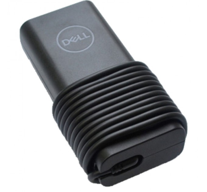 Dell Блок живлення до ноутбуку Dell 65W Type-C 20V, 3.25A + 15V, 3A + 9V, 3A + 5V, 3A long-корпус (LA65NM190 / A40374)