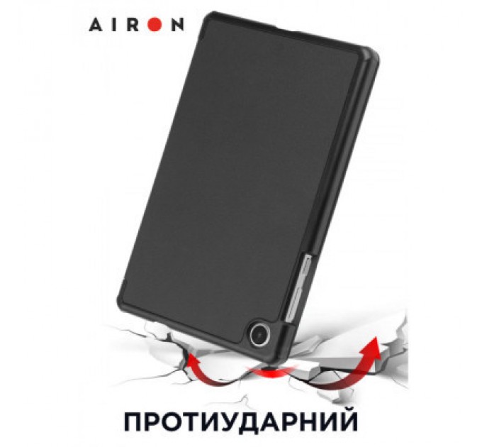 AirOn Чохол до планшета AirOn Premium Lenovo Tab M8 4th Gen (TB-300FU) + protective film black (4822352781092)
