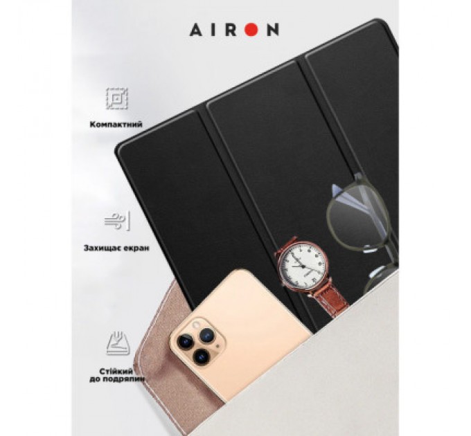 AirOn Чохол до планшета AirOn Premium Samsung Galaxy Tab S8 Ultra 14.6 2022 + protective film black (4822352781090)