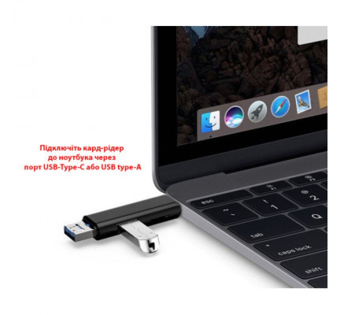 Dynamode Зчитувач флеш-карт Dynamode 3-in-1 (D-188)