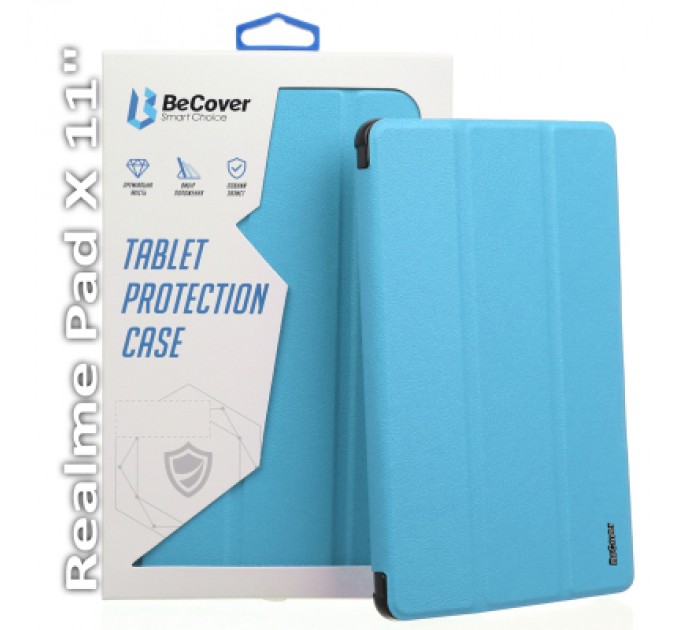 BeCover Чохол до планшета BeCover Smart Case Realme Pad X 11" Blue (709604)