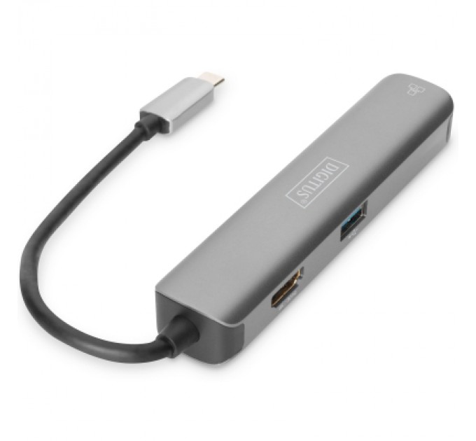 Digitus Концентратор Digitus USB-C 5 Port (DA-70892)
